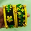 Sonalu Flower Bangle Set