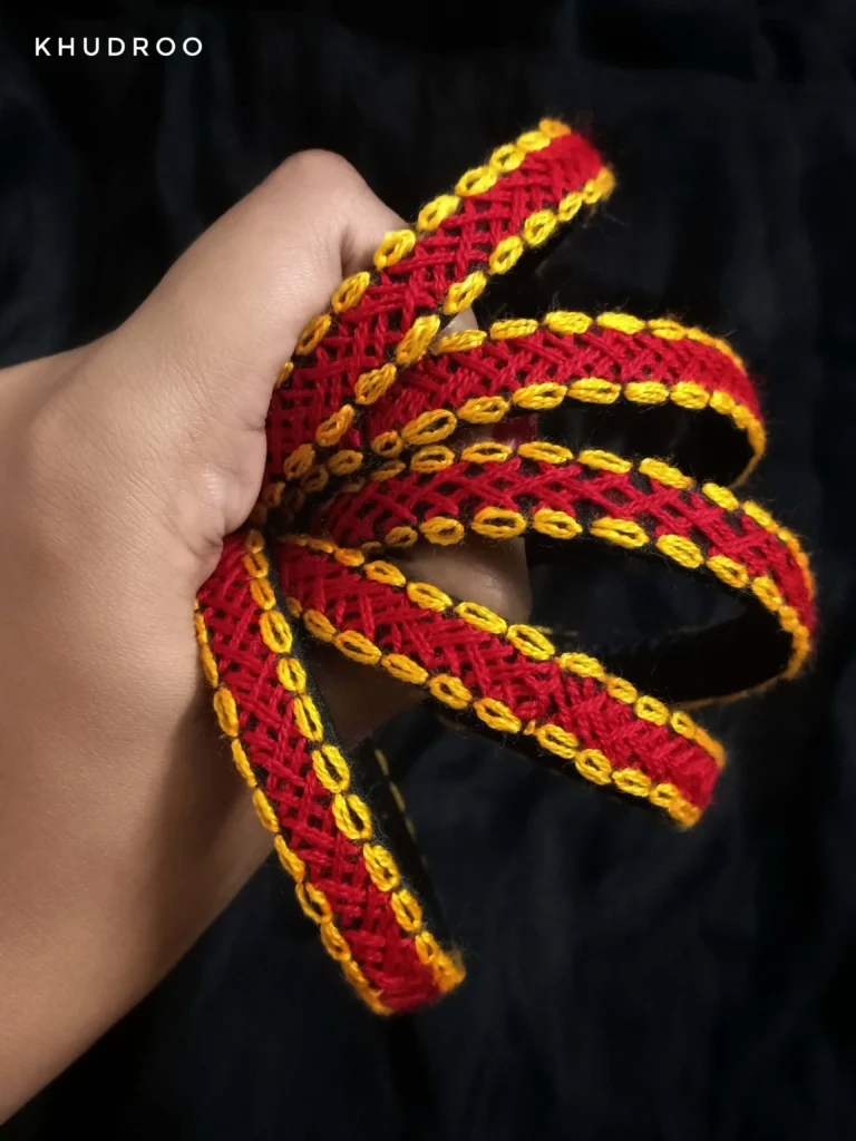 Double Herringbone Stitched Bangle